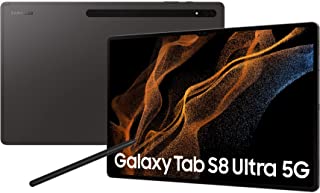 Samsung Galaxy Tab S8 Ultra, 14.6 Inch, 512 GB Internal Storage, 16 GB RAM, 5G, Android Tablet Including S Pen, Graphite, 36-Month Manufacturer Warranty Included [Amazon*]